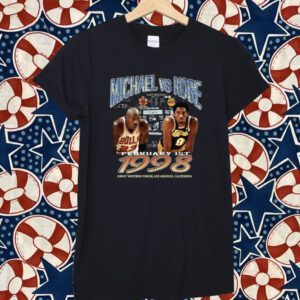 Michael Jordan vs Kobe Bryant February 1st 1998 Shirt