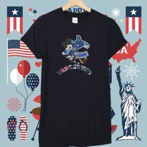 Mickey Mouse Vancouver Sports Teams Shirt