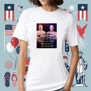 Musk VS Zuckerberg Boxing Funny Shirt