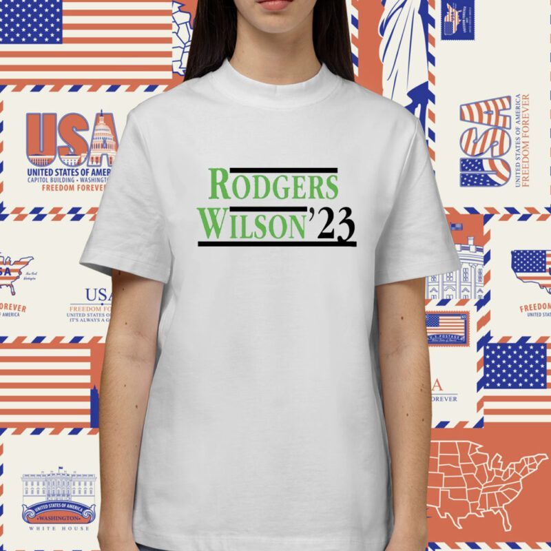 Rodgers Garrett Wilson 23 Shirt