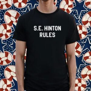 S.E. Hinton Rules The Outsiders House Museum Tulsa Oklahoma Shirt