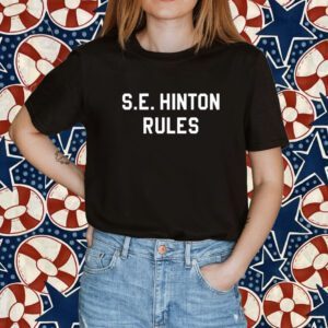 S.E. Hinton Rules The Outsiders House Museum Tulsa Oklahoma Shirt