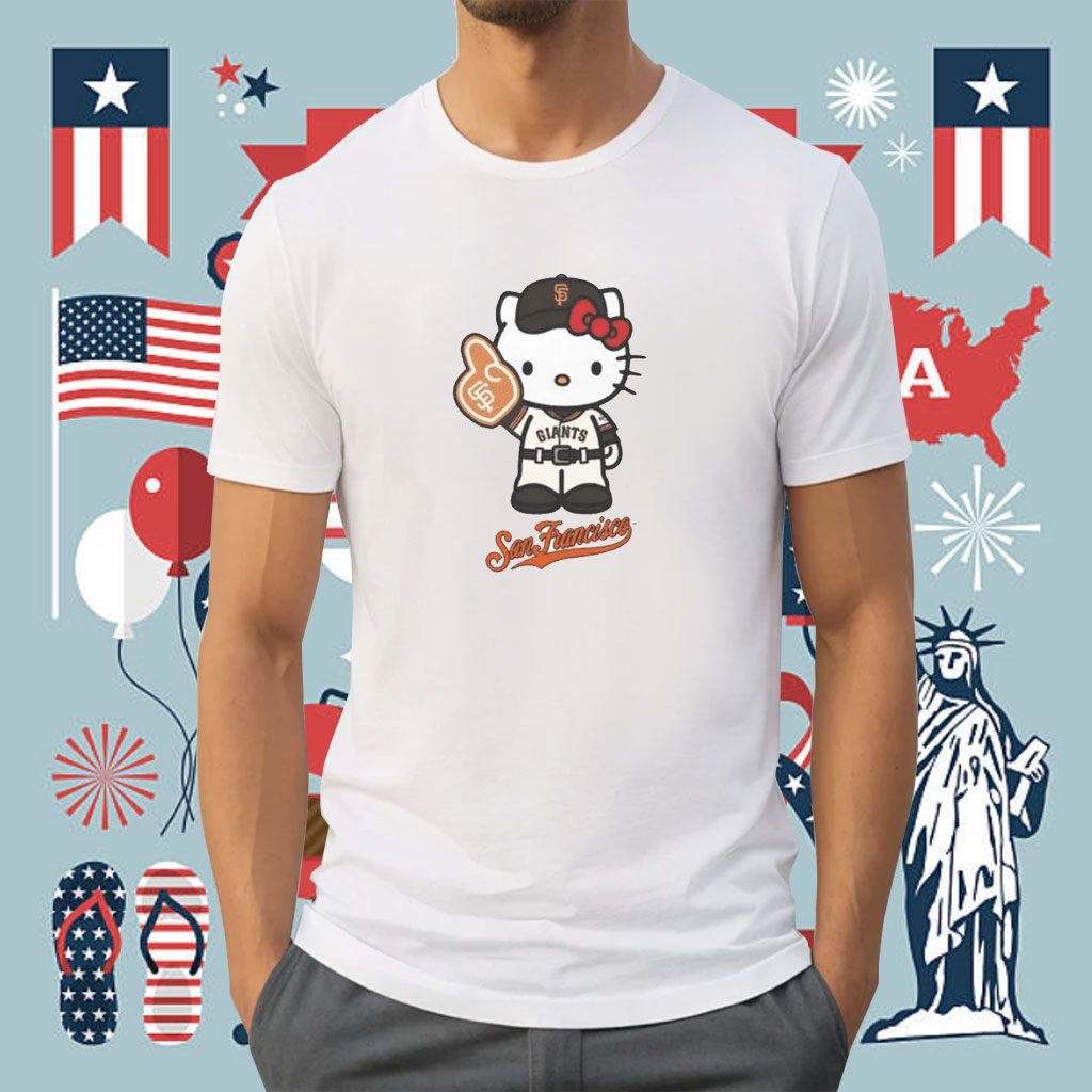 San Francisco Giants Hello Kitty Day 2023 Shirt - Teeducks