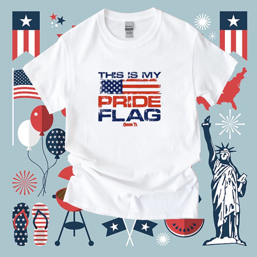 This Is My Pride Flag Cousin T’s Shirt This Is My Pride Flag Cousin T's Shirt