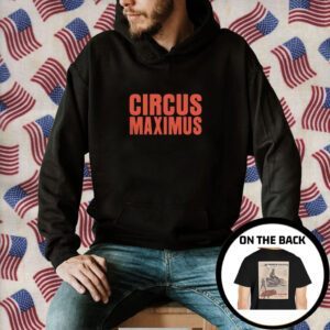 Travis Scott Circus Maximus Font & Back Shirt