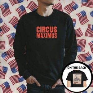 Travis Scott Circus Maximus Font & Back Shirt