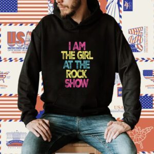 Vintage I Am The Girl At The Rock Show Rock Music Lover Shirt