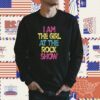 Vintage I Am The Girl At The Rock Show Rock Music Lover Shirt