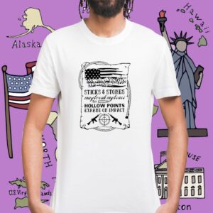 We the People Sticks and Stones Shirt