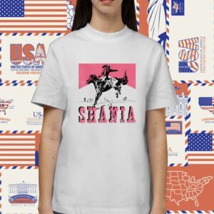 Western Shania First Name Punchy Cowboy Cowgirl Shirt