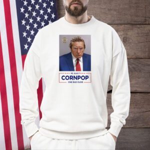 Trump Mugshot Re-Elect Cornpop One Bad Dude Mug