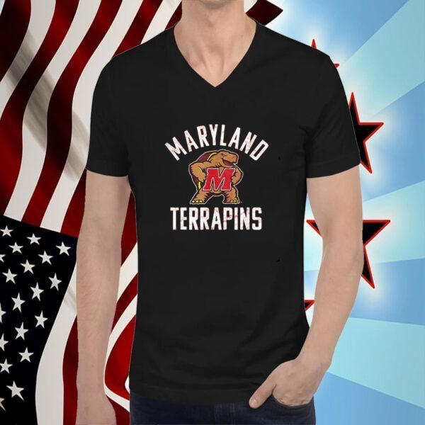 University Of Maryland Terrapins Large TShirt