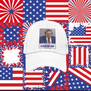 Trump Mugshot Re-Elect Cornpop One Bad Dude Hoodie