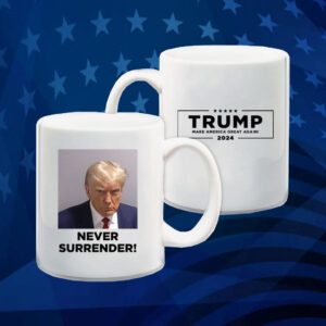 Trump 2024 Never Surrender Tee Shirt
