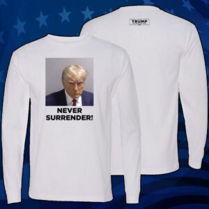 Trump 2024 Never Surrender Tee Shirt