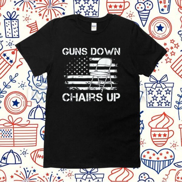 Alabamaa Brawl Guns Down Chairs Up Riverboat Fight TShirt