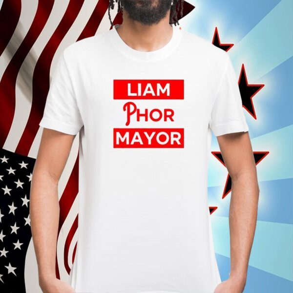 Philadelphia Phillies Taryn Hatcher Liam Phor Mayor Tee Shirt
