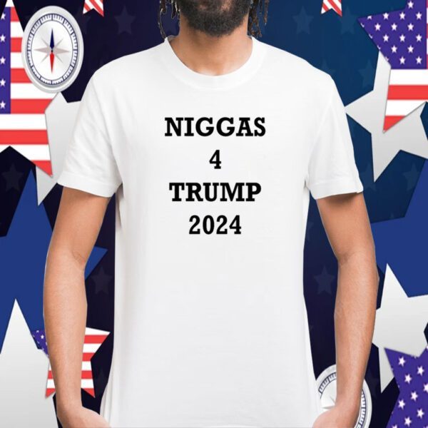 Kyle Becker Niggas 4 Trump 2024 T-Shirt