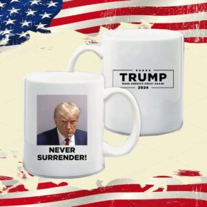 Donald Trump 2024 Never Surrender Long Sleeve