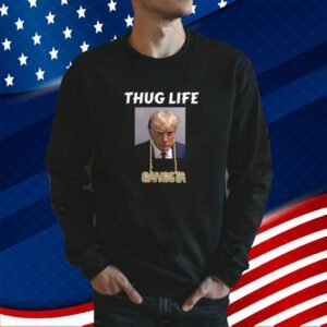 Thug Life Trump Mugshot Tee Shirt
