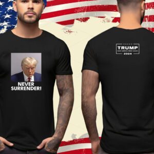 Donald Trump 2024 Never Surrender Long Sleeve