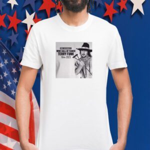 WWE Remembers WWE Hall Of Famer Terry Funk 1944-2023 Thank You For The Memories Tee Shirt