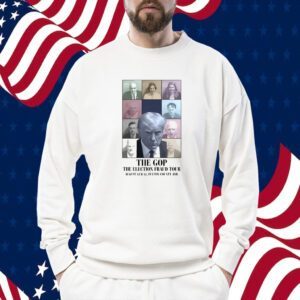 Official Jessica Nazzareno Donald Trump The Gop The Election Fraud Tour August 23&24 Fulton County Jail Official Shirt