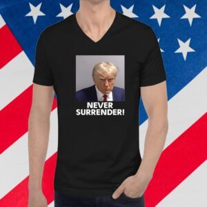 Donald Trump 2024 Never Surrender White Mug