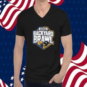 West Virginia Mountaineers Vs Pitt Panthers 2023 Backyard Brawl Shirt