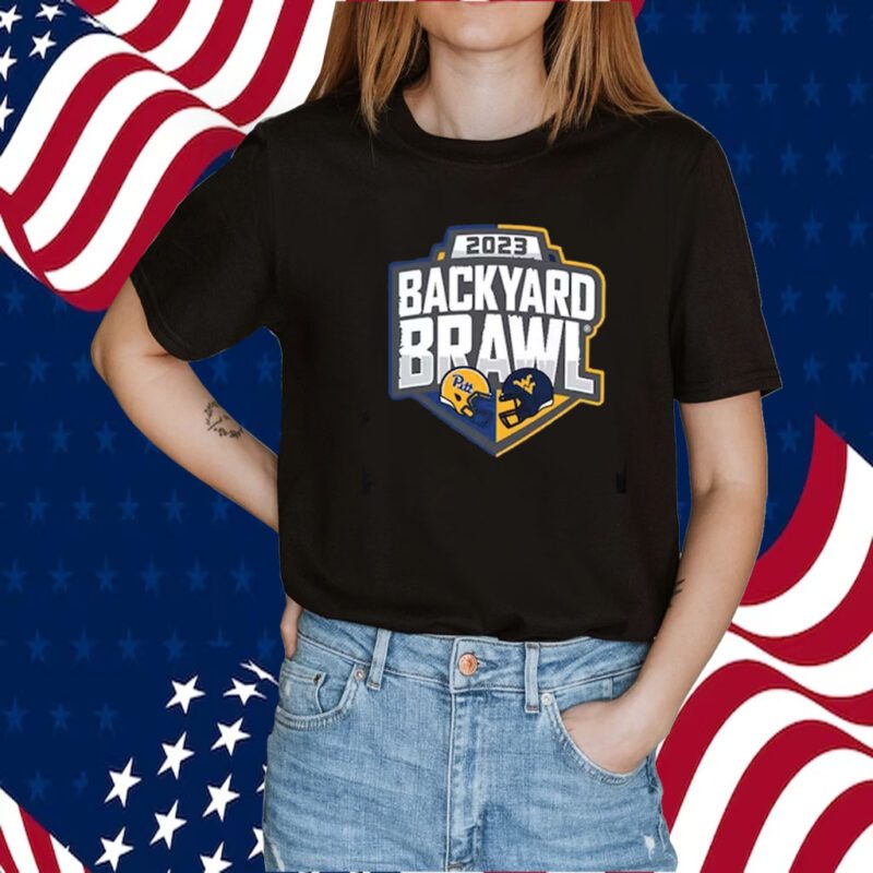 West Virginia Mountaineers Vs Pitt Panthers 2023 Backyard Brawl Shirt