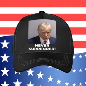 Donald Trump Never Surrender Beverage Cooler Black