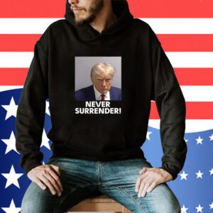 Donald Trump Never Surrender Beverage Cooler Black