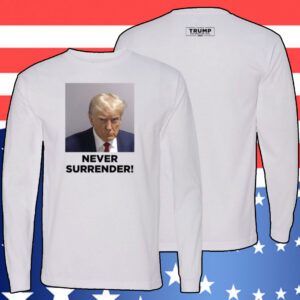 Donald Trump Never Surrender Beverage Cooler Black