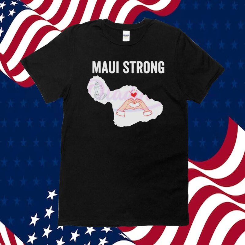 Pray For Maui Victims Supports Hawaii TShirt
