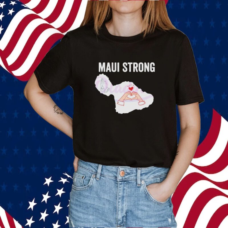 Pray For Maui Victims Supports Hawaii TShirt