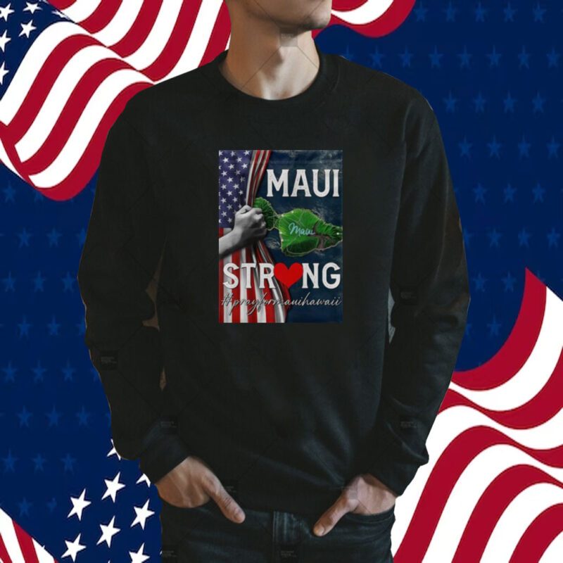 Maui Strong Pray for Maui Hawaii Poster Shirts
