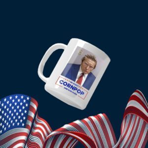 Trump Mugshot Re-Elect Cornpop One Bad Dude Shirts