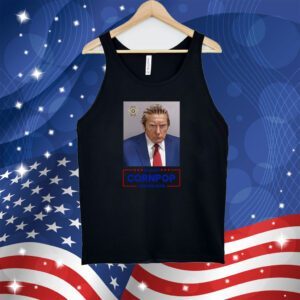 Trump Mugshot Re-Elect Cornpop One Bad Dude Unisex Triblend Shirt