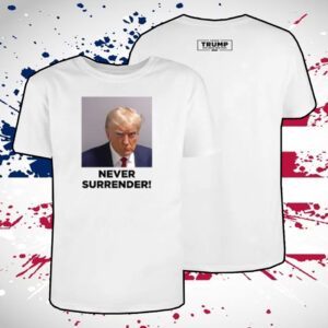 MAGA 47 Trump Never Surrender Mug