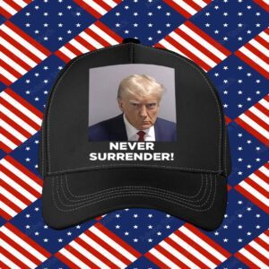 Donald Trump Never Surrender Coffee Mug