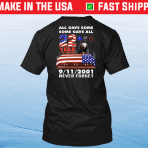 9 11 Anniversary Never Forget 22nd Tee Shirt