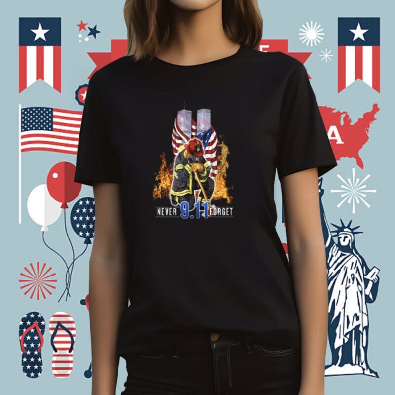 9 11 Never Forget Shirt Firefighter 22nd Tee Shirt