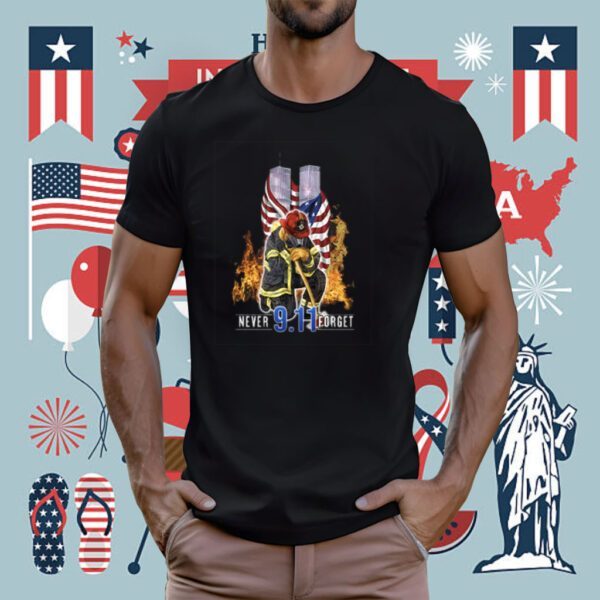 9 11 Never Forget Shirt Firefighter 22nd Tee Shirt