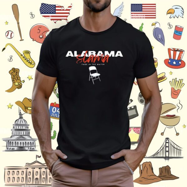 Alabama Slamma Fade In The Water T-Shirt