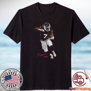 Bijan Robinson Superstar Pose Tee Shirt