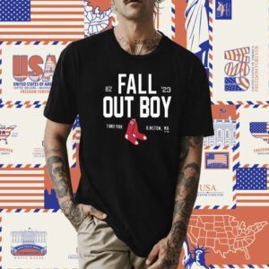 Boston Red Sox Fall Out Boy 2023 T-Shirt