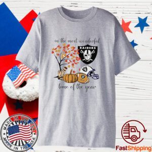 In The Most Wonderful Time Of The Year Las Vegas Raiders 2023 Shirt