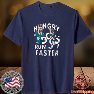 Lane Johnson And Chris Long Hungry Dogs Run Faster Philadelphia Eagles 2023 Shirt