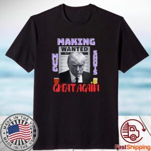 Making Mugshots Great Again - Trump 2024 Mugshot President Limited Shirt