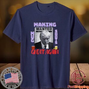 Making Mugshots Great Again - Trump 2024 Mugshot President Limited Shirt